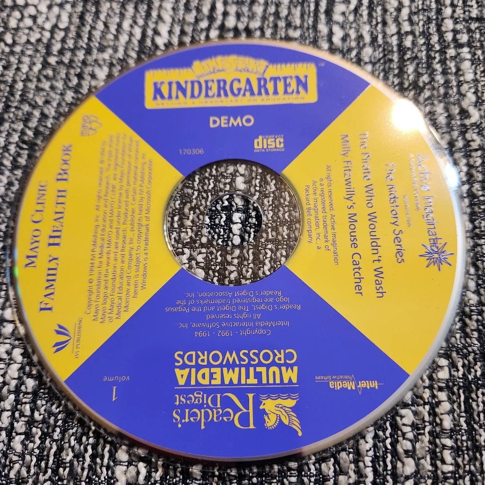 Demo Kids Toy CD Multiple Demo PC